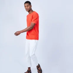 Montagut Polos Et T-Shirts-T-shirt en coton - Leonard 15-Orange