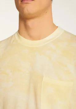 Montagut Polos Et T-Shirts-T-shirt en coton - Marquez 63-Batik paille