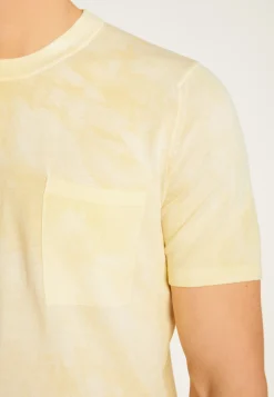 Montagut Polos Et T-Shirts-T-shirt en coton - Marquez 63-Batik paille