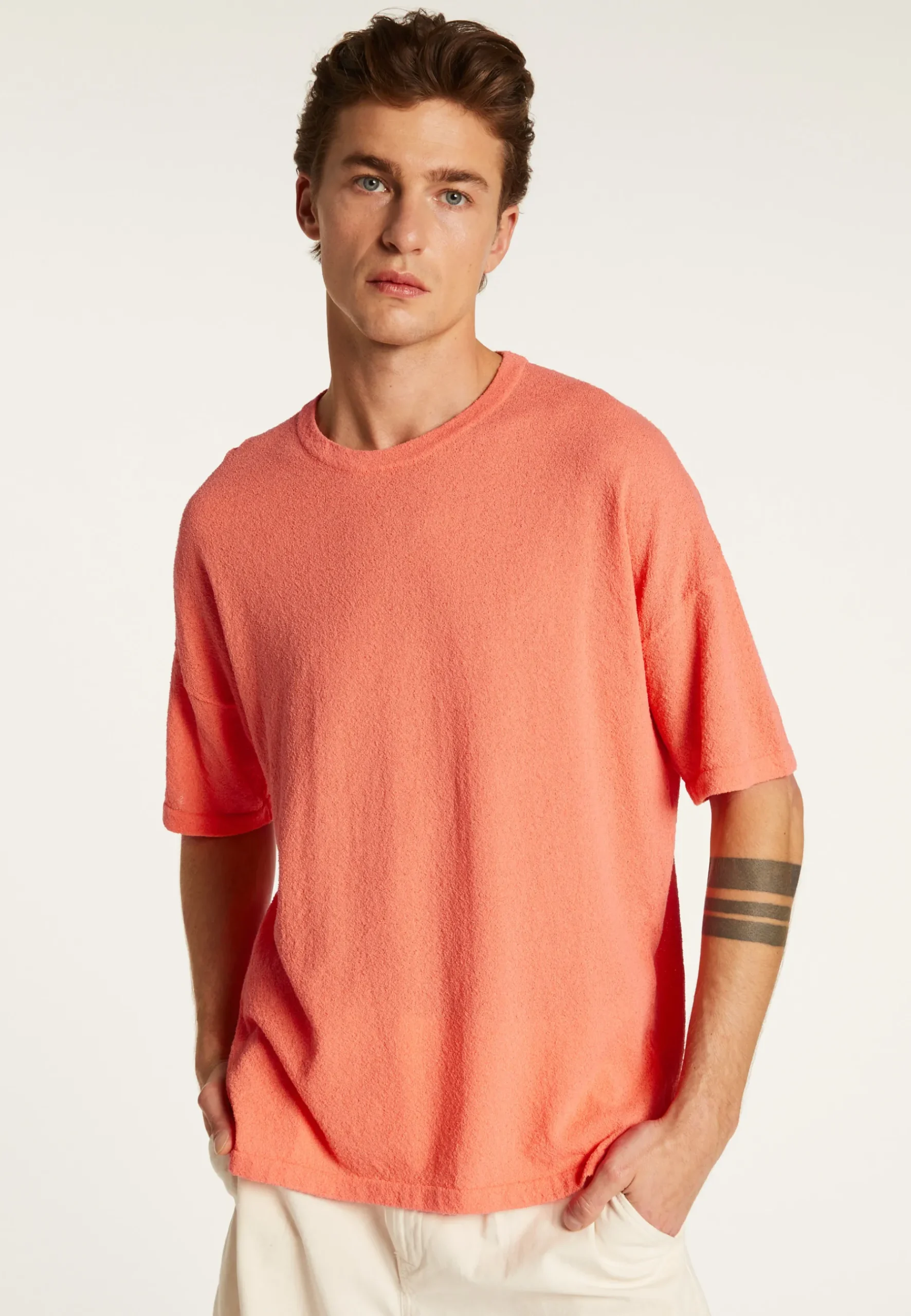 Montagut Polos Et T-Shirts-T-shirt en coton - Morgan 24-Rose clair