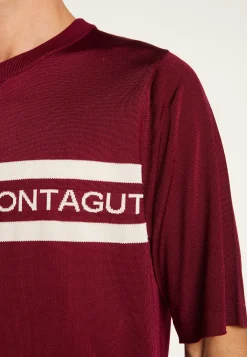 Montagut Le Fil Lumière®-T-shirt en fil lumière - Morris 51-Bordeaux