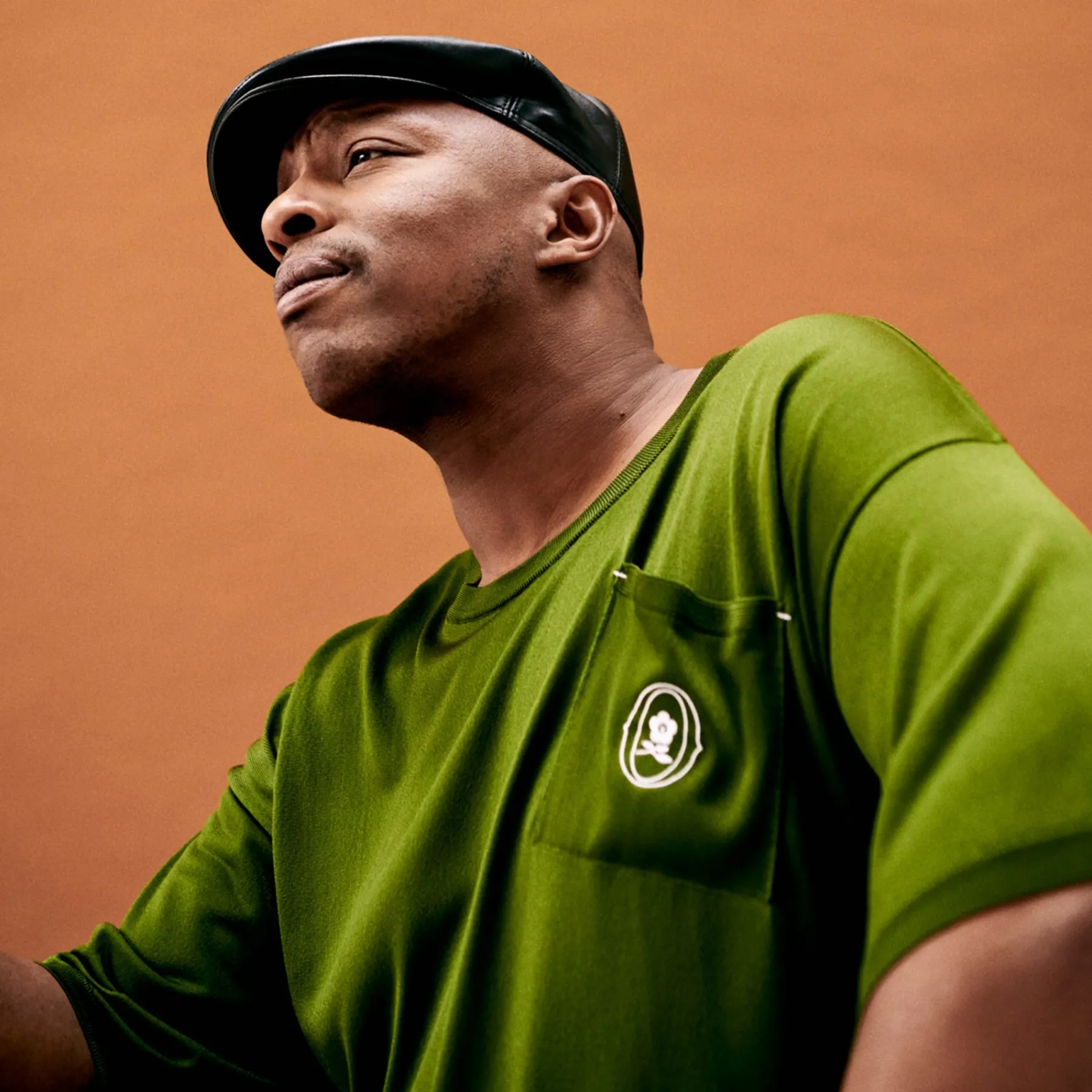 Montagut Le Fil Lumière®-T-Shirt en Fil Lumière Oxmo Puccino 83-Kaki