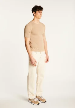 Montagut Polos Et T-Shirts-T-shirt en laine mélangée - Renaud 13-Beige moyen