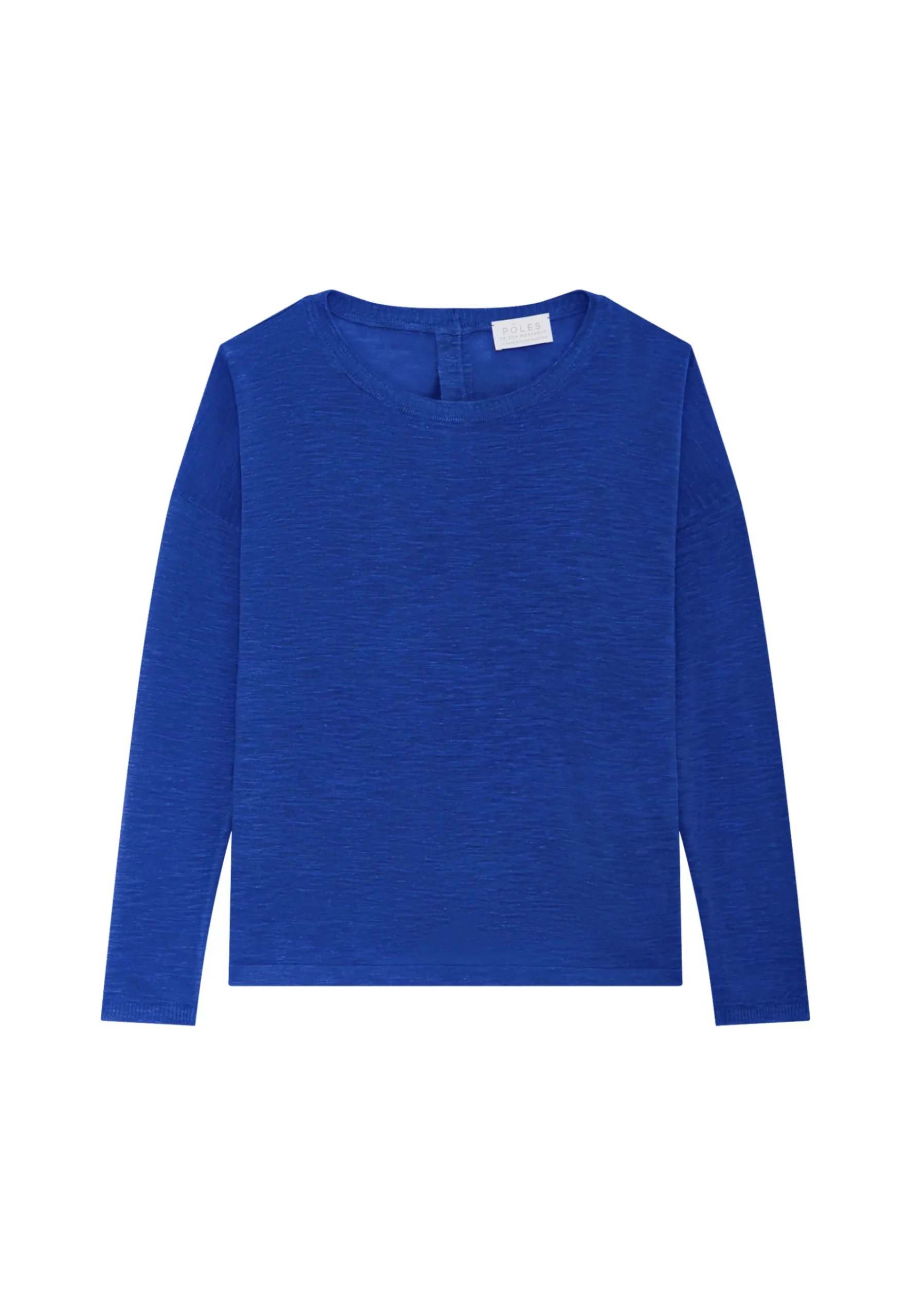 Montagut T-Shirts Et Débardeurs-T-shirt en lin flammé - Polly 48-Bleu roi