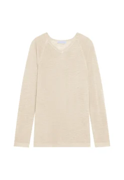Montagut Polos Et T-Shirts-T-shirt en lin flammé - Damon 12-Beige clair