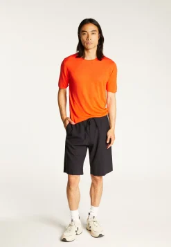 Montagut Polos Et T-Shirts-T-shirt en lin flammé - Renaud 15-Orange