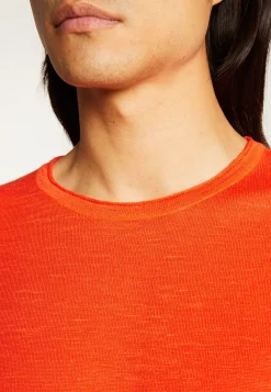 Montagut Polos Et T-Shirts-T-shirt en lin flammé - Renaud 15-Orange