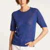 Montagut T-Shirts Et Débardeurs-T-shirt manches coudes - Bapteme 03-Bleu foncé