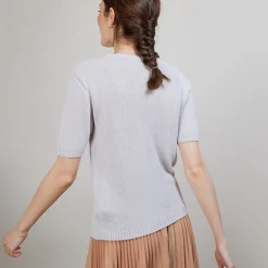Montagut T-Shirts Et Débardeurs-T-shirt manches coudes - Bapteme 81-Gris pale