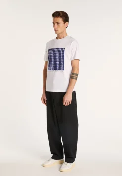 Montagut Polos Et T-Shirts-T-shirt MM en coton bio - Donnie 02-Blanc