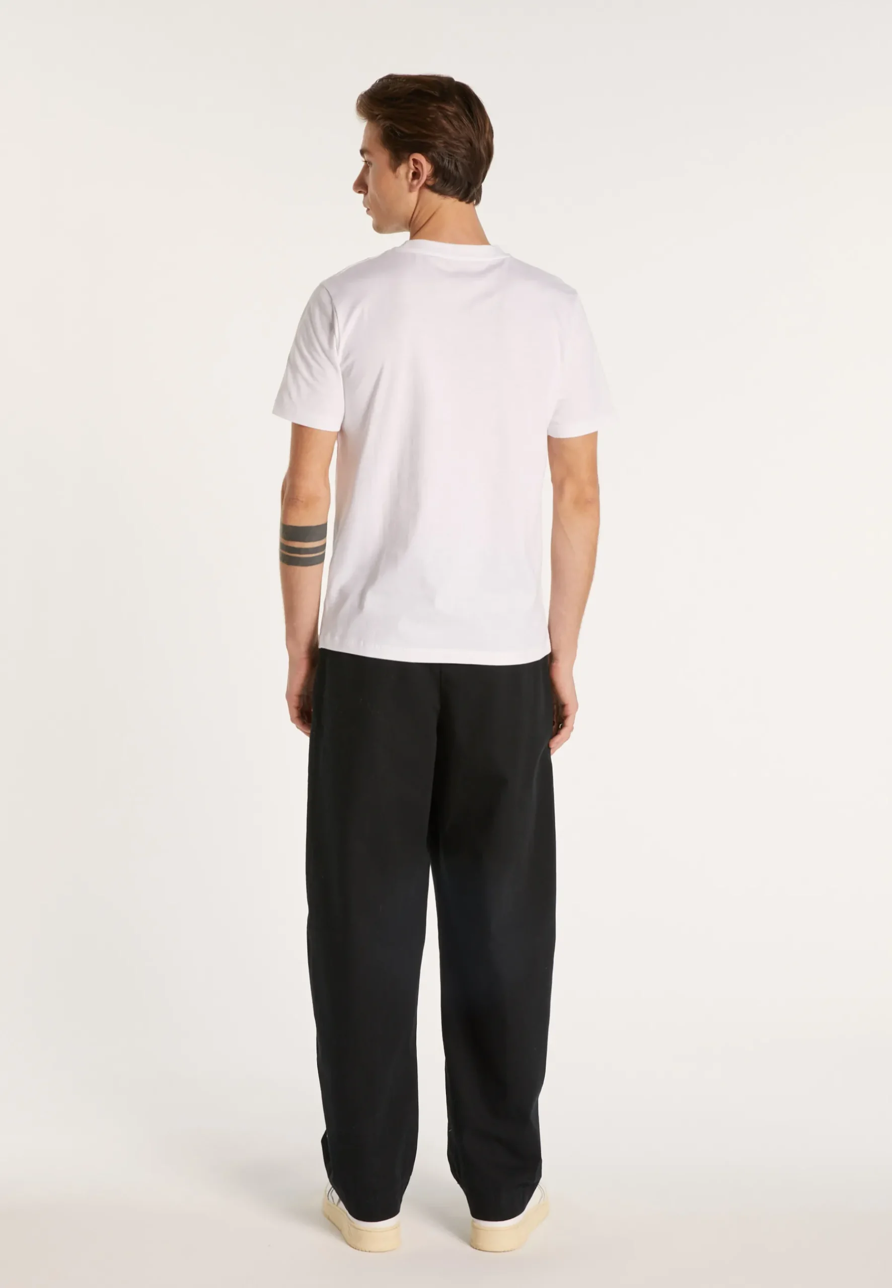 Montagut Polos Et T-Shirts-T-shirt MM en coton bio - Donnie 02-Blanc