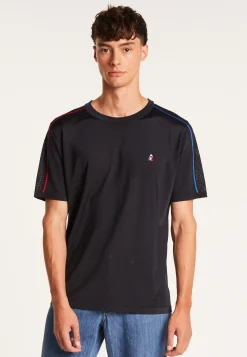 Montagut Le Fil Lumière®-T-shirt unisexe Fil Lumière - Anthony 05-Bleu marine
