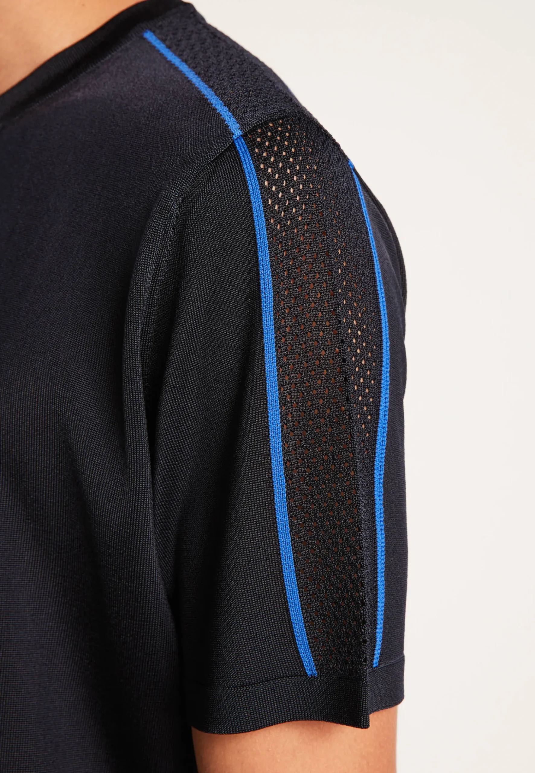 Montagut Le Fil Lumière®-T-shirt unisexe Fil Lumière - Anthony 05-Bleu marine