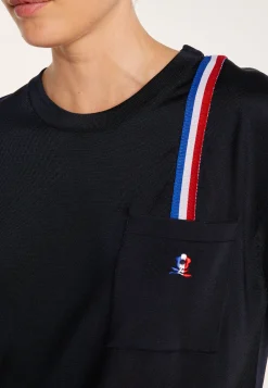 Montagut Polos Et T-Shirts-T-shirt unisexe Fil Lumière - Achille 05-Bleu marine