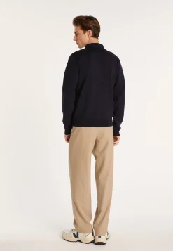 Montagut Vestes Et Cardigans-Veste à poches en laine - Leopol 05-Bleu marine