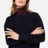 Montagut Vestes Et Cardigans-Veste boutonnée à poches en laine mérinos - Gaspard 05-Bleu marine