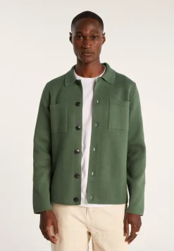 Montagut Vestes Et Cardigans-Veste en coton - Irwan 21-Vert foncé