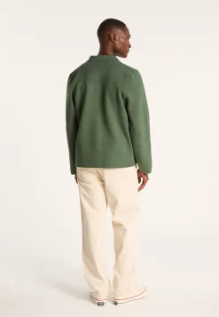 Montagut Vestes Et Cardigans-Veste en coton - Irwan 21-Vert foncé