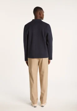 Montagut Vestes Et Cardigans-Veste en coton - Irwan 05-Bleu marine