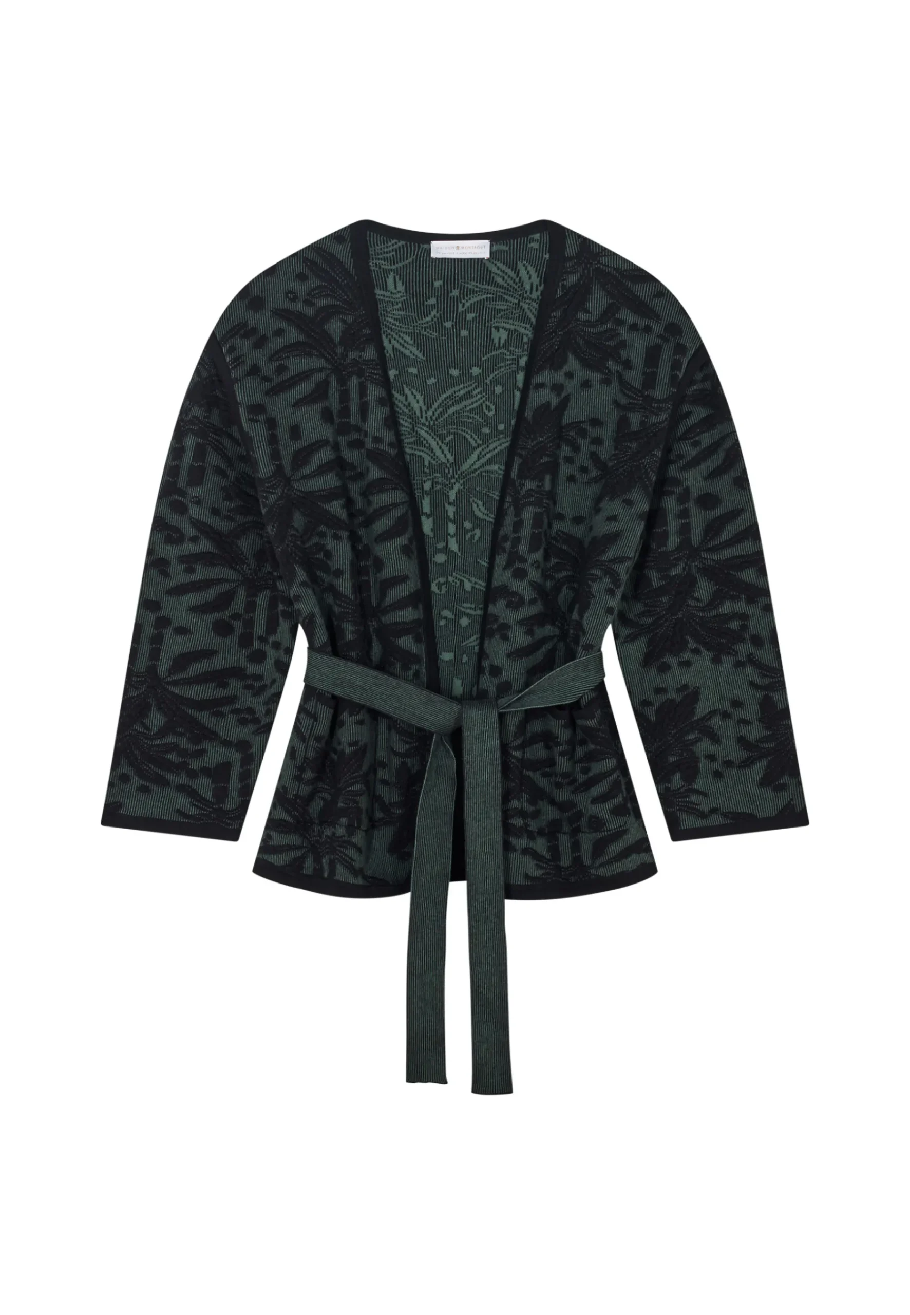 Montagut Vestes Et Cardigans-Veste en coton bio - Lyra 21-Vert foncé