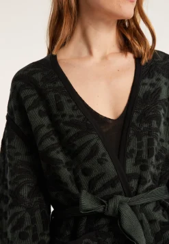 Montagut Vestes Et Cardigans-Veste en coton bio - Lyra 21-Vert foncé