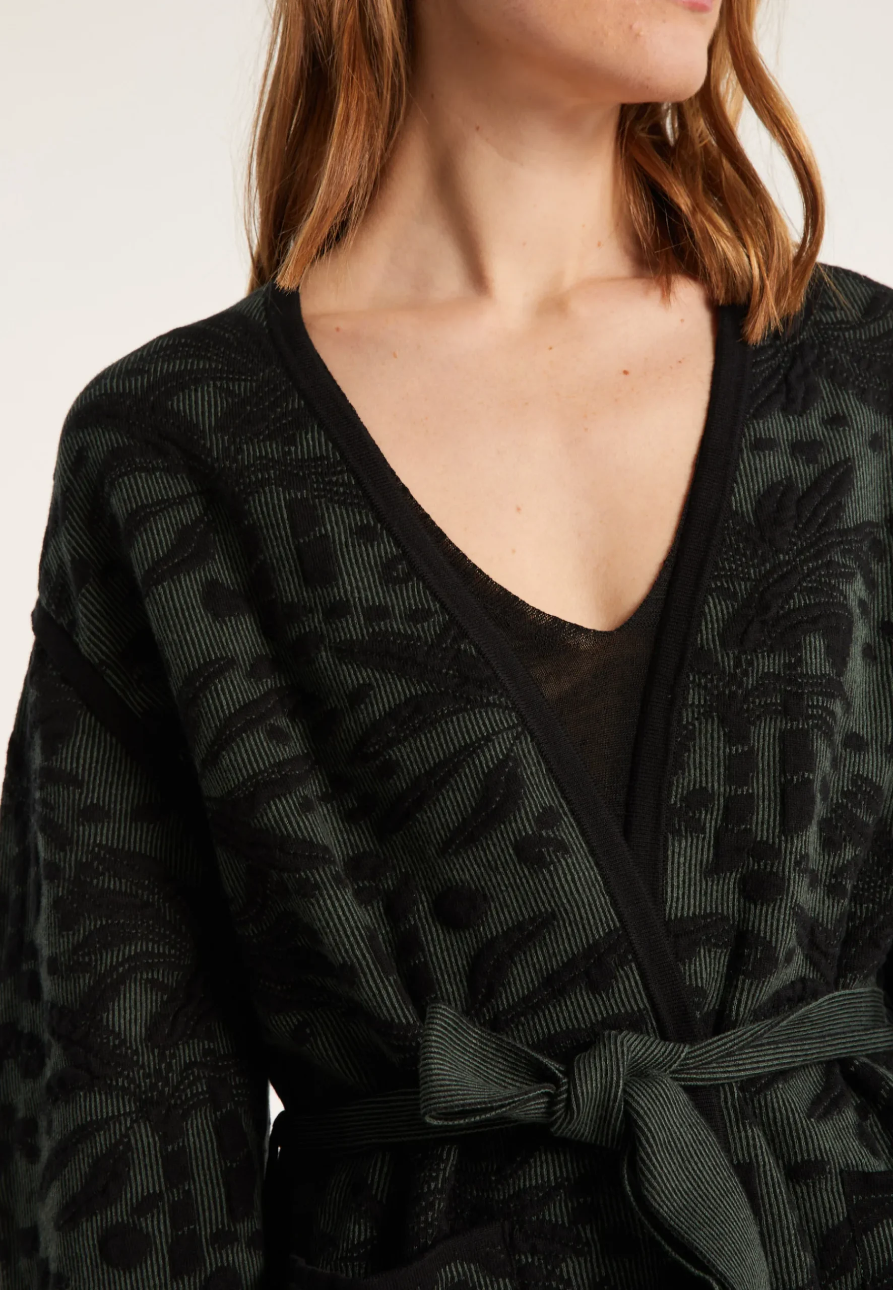 Montagut Vestes Et Cardigans-Veste en coton bio - Lyra 21-Vert foncé