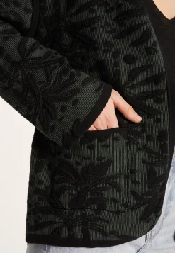 Montagut Vestes Et Cardigans-Veste en coton bio - Lyra 21-Vert foncé