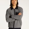Montagut Vestes Et Cardigans-Veste en laine mérinos - Dinesh 05-Bleu marine