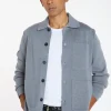 Montagut Vestes Et Cardigans-Veste en laine mérinos - Samuel 09-Gris moyen
