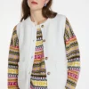 Montagut Vestes Et Cardigans-Veste sans manches en laine - Cassidy 82-Ecru